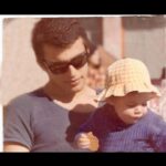 Irene Montalà Instagram - Mi padre siempre fue muy rock’n’roll. Ahora es abuelo y lo sigue siendo❤️