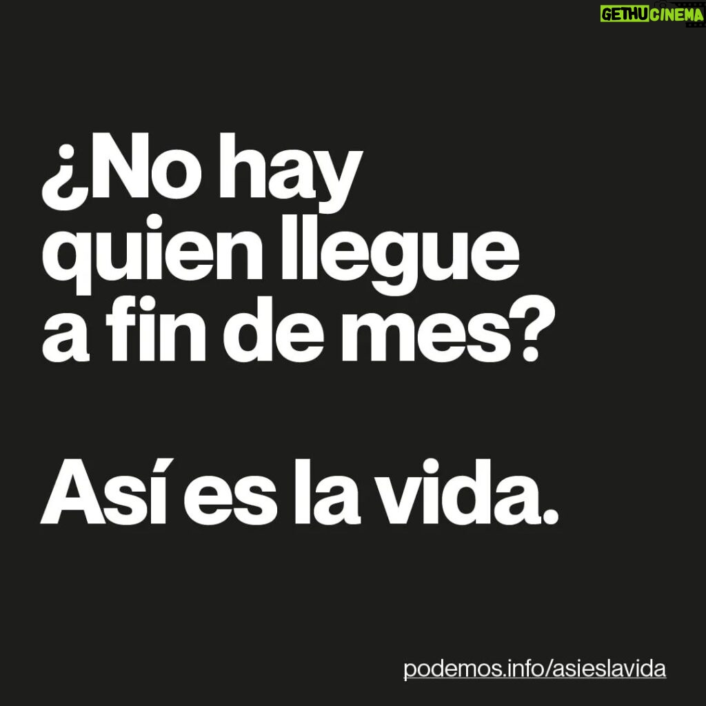 Irene Montero Instagram - #AsíEsLaVida Entra en 👉 https://podemos.info/asieslavida/