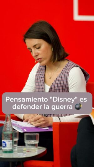 Irene Montero Instagram - La paz es la tarea política más importante