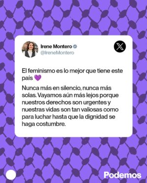 Irene Montero Thumbnail - 12.3K Likes - Most Liked Instagram Photos