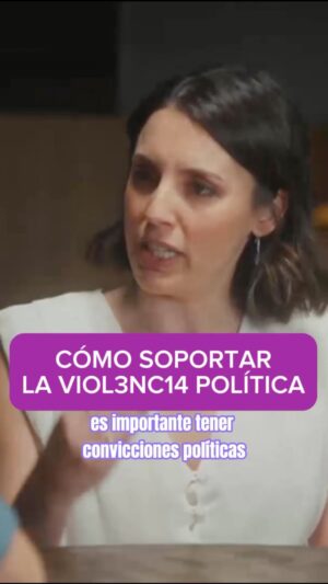 Irene Montero Instagram - Lo más importante es siempre no estar sola