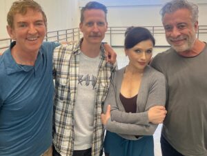 Irina Dvorovenko Instagram - And Just Like That!💃I will have a guest appearance on the hit HBO Max TV series @justlikethatmax ! Today was a fun day on set, I met the very warm and engaging Michael Patrick King, the man behind it all. I had a wonderful reunion with John Melfi, who was the producer on Flesh and Bone TV series. As well as my former colleague and partner from ABT, former principal dancer Ethan Stiefel. And one of the smartest women I know, my friend, fan, and a supporter of many years - the ever so beautiful Susan Fales-Hill. 

Stay tuned! 🤫😉🩰 

@melfijohn #ethanstiefel @madamefaleshill @michaelpatrickking @streamonmax