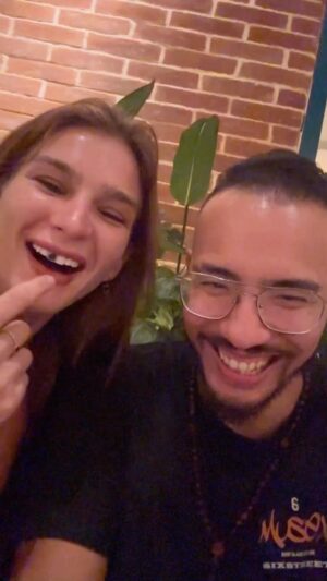 Irina Stroganova Instagram - Frendship with a serious side effects…🥲 Awas aku balas @prioromano