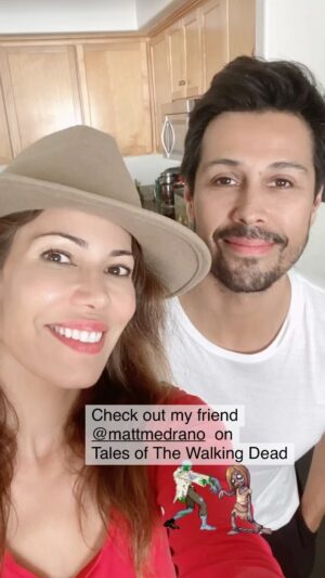 Iris Almario Instagram - Tales of the Walking Dead is back on tonight! Check out my friend & wonderful actor @mattymedrano on episode 2. It airs at 9/8c @amc_tv We had no idea we had booked the same show, different stories. 😊🎬
My episode is later in the season. ; ) Will share soon. 🧟‍♂️ 🧟‍♀️ #TalesOfTWD #twdfamily 

*****
#actorssupportingactors #talesofthewalkingdead #mustwatch #walkingdeadamc #walkingdeadfans #actors #actorsofinstagram #hollywoodlife #totwd #latinoactors #latinosinhollywood #hollywoodlife #amcthewalkingdead #amctwd #tvshows #actorslife🎬 #actorslifestyle #sundayfunday☀️ #selfiemood #whattowatch #amctv #bookedit #actinglife #acting #twdfans #twduniverse #twdamc