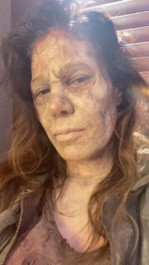 Iris Almario Instagram - Hola. Did you think I only showed up at the gate? Look again. 🖤😱 Con amor, Maria. #talesofthewalkingdead #letmein #walker 

#zombiemakeup @wrightstuffdesign #totwd #twdfamily #lookagain #thewalkingdeaduniverse #hispanicheritagemonth #actresshot #latinosbelike #deadbydaylight #actrizlatina