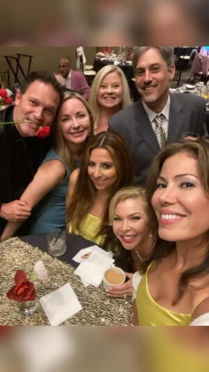 Iris Almario Instagram - We were the fun table! 👋🏼 😂 So happy to celebrate friends Kirk & Amy on their special day alongside my girl squad too! It was filled with love, laughter, 🫧, 🥂 & some tears. A beautiful wedding for a beautiful couple. Congratulations Kirk & Amy! ❤️ 🤍 💫🌹

#celebratelove #laketahoewedding 
#labordayweekend #funcrew #caughtthebouquet