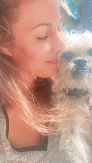 Iris Almario Instagram - ⁣Talk about timing! My friend & I got off on the wrong exit & the next thing we knew this sweet fur baby ran out to the street pausing for a second in front of our vehicle. She took off making her way around us. Of course I jumped out & tried to get her. She was scared & confused. I yelled out to on coming traffic STOP STOP STOP for fear she would get hit. As I got closer she tensed up & I knew she would take off running again if I didn’t grab her. Thank goodness I was able to pick her up. She was shaking. Poor baby. ⠀
⠀
No one knew anything about her except one girl shared that she had seen the pup out in the streets for weeks. 🤦🏻‍♀️ ⠀
⠀
No collar, no microchip, no one looking for her. We checked. So meet Gizzie! She’s the sweetest. 💞
⠀
If you would like to welcome Gizzie into your family please fill out an adoption application with wufaw_official Link is in wufaw_official bio. 💜 #secondchances #adoptsavealife⠀
⠀
#rescuedogsrock #rescuedogsofig #rescuesaveslives #perfecttiming #adoptdontshop #voiceforthevoiceless #smalldogs #underbite #lifeisbetterwithadog #rescuelife  #lovedogs🐶 #rescuedogsrule #rescuedogsofinsta