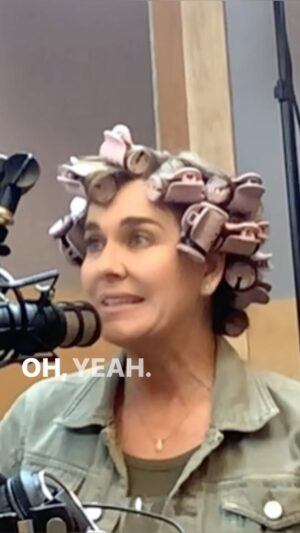 Iris Almario Instagram - New EP of Drinking During Business Hours #podcast guest starring @irisalmario 🎬 Drops Monday, 7/25 🎤 And wait until you see my hair. ⭐️ #drinkingduringbusinesshours #actor #comedian #hairrollers #irisalmario #sarahhalstead #losangeles #california #fyp
