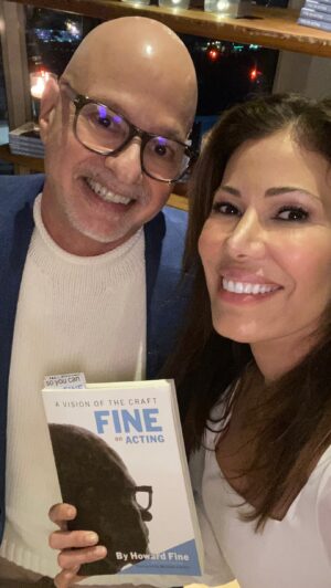 Iris Almario Instagram - My acting teacher @howard_l_fine just released the second edition of his book Fine on Acting! 📕 🎉 My peers & I got to celebrate with him. It was a beautiful night with many of us sharing our connection to Howard, our love for him & the craft.  I can’t wait to dive into A Vision of The Craft Fine on Acting!  I revisit Howard’s first book all the time. There are so many 🎭💎 

I don’t think Howard knows the impact that he’s made on my acting career or myself. He taught me that I can do this. Acting. This came after I had already worked in the industry & had credits. The thing is I didn’t have a craft. I was sort of just flying by the seat of my pants. After my first year in LA I hit a wall. I was no longer the new face in town. Bookings were more spread out and I knew there was something missing in my work. That’s when I took Howard’s foundations class. I went straight to the basics & took a deep dive into the craft. I was very lucky to be in the class he chose to teach all the way through the curriculum. He was revamping the program. 

One day he invited me into his master class. I was over the moon but I had to make the decision to take a break because I started working again. Years later I took his intensive & I remember Howard telling me “this is your acting gym. You’re always welcomed.” 😊 So when the world shut down & I heard Howard was teaching online, I jumped at the chance to get back in class. It’s been wonderful to stay creative throughout quarantine & the writers/actors strike with students from around the world who are now family. 

Thank you @howardfine @howardfinestudio for creating a space for actors to continue growing & playing. Big Congrats on A Vision Of The Craft Fine on Acting! 📕🎭 #actingbook #readit 🎬

#booklaunch #howardfine #actinglife  #actrizlatina #actresslifestyle #preparationiskey #fbfriday #fridayfeelings #storytellers #howardfineactingstudio #actingcraft
