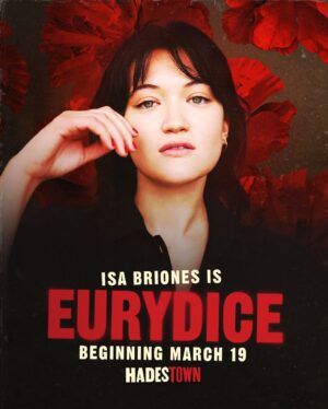 Isa Briones Instagram - Her name is like a melody. Isa Briones is Eurydice starting March 19th.