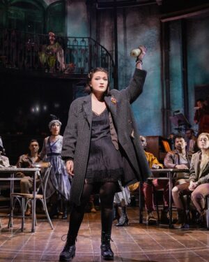 Isa Briones Instagram - just a lil feral racoon girl who also plays one on stage