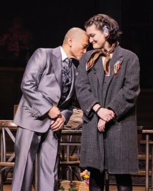 Isa Briones Instagram - Now vs when we found out🥹
he’s like…so good in this. you should really come see.