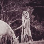 Isabel Lucas Instagram - My sister and I watched an unreal amount of horse movies growing up. All the classics; National Velvet, The Silver Brumby, The horse Whisperer, The Black Stallion, Pharlap, Spirit, The Man From Snowy River, the list goes on. I’ve been following the powerful work of @kindfarmhorserescue. They’re a small, local (to me) organisation that re-homes horses in risk of slaughter, like older mistreated horses and ex-racehorses. It’s moving to witness the evolution and healing, the light returning in their eyes and even their trust, playfulness restored when they find their a safe and healthy home. It reminds me of another childhood film; Black Beauty. You can support them here @kindfarmhorserescue Pictures from a few years back by @arterium with horses from @theranchbyronbay for ‘Sisters of Substance'. Bless you @arterium #thekindfarm #horsehealing #healinghorses