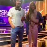 Isabel Lucas Instagram – Thank you @aacta & congrats to all the nominees! Thank you to the storytellers who create a culture of connection and communication. 
May we embrace diversity, listening, celebrating our differences and what we share. It was a delight presenting with you @osamah.sami x