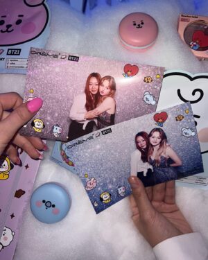 Isabella Crovetti Instagram - BEST NIGHT at @thecremeshop new BT21 BABY line party!!💐🧁🌸🍡🌈I’m such a sucker for it!!!THANK YOU GUYS LOVE YOU SM!! 

#BTS #crème #cremeshop #party #premier #premierparty #army #bts #makeup #bt21 #kpop