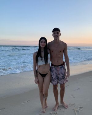 Isabella Koppel Instagram - my favorite place with my favorite person🩵🌊