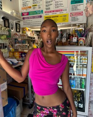 Isan Elba Instagram - Slowly adding more color to my wardrobe…