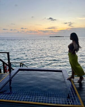 Ishwarya Ravichandran Instagram - My dreamy place @joalimaldives 😍🌊🐚🛥️💃🏻
.
.
.
#surprise#maldives #enjoylife #positivity