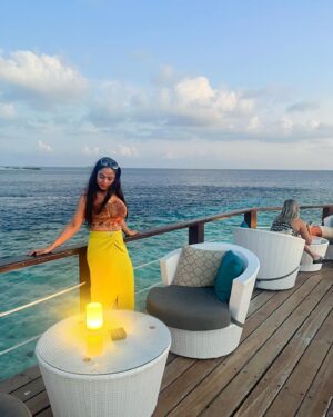 Ishwarya Ravichandran Instagram - My dreamy place @joalimaldives 😍🌊🐚🛥️💃🏻
.
.
.
#surprise#maldives #enjoylife #positivity