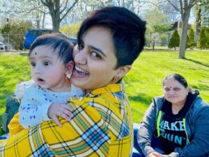 Iswarya Prabakar Instagram - FIRST Mother’s Day where I’m receiving wishes from my MOM @raniprabakar 
•
Words can’t express how I feel!
Every Mother’s Day I write an essay of my love & appreciation for her.. now standing in the receiving end feels so strange & incredible at the same time!
•
HAPPY MOTHER’S DAY 💓 @raniprabakar 
•
#mothersday #mothersdaygift #mothersday2022 #newmom #newmomlife #mommeanddaughter #3generations