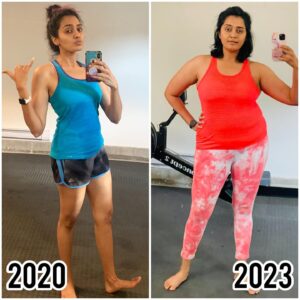 Iswarya Prabakar Instagram - 3years - doesn’t sound like a big deal of time but when we think about how much have changed in our lives, in the world in the past 3years, it’s just too much!
After Covid times, last week I performed for the first time on stage in front of the live audience…
Ofcourse I felt butterflies in my stomach, it was also Kalki’s 1st time seeing me on stage…but it wasn’t the live performance that was challenging it was the preparation that I had to do..!
•
So much changes that my body & mind had went through I didn’t know where to start.. when I was choreographing my mind tries a movement but my body simply denies it (it just says I can’t)..(pic1)
•
Then I realized that after delivery, just like how my Baby learns to take each step I should also take it one step at a time.. it took me two weeks of practice to do the same back bend with Karakam that I used to do before (pic2)..
•
Life is not easy, Postpartum is not easy, Pregancy or any major physical transformation takes time to heal..
Trust in the process..!
Transforming is living…(pic 3)
IT IS A SHAME FOR A WOMAN TO GROW OLD
WITHOUT EVER
SEEING THE STRENGTH AND
BEAUTY OF WHICH HER
BODY IS CAPABLE. - Socrates
I’m working to see the Best version of myself 😇 so do you 🙌🏼
