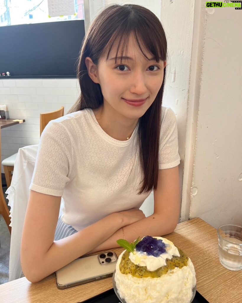 Ito Ohno Instagram - 念願のサカノウエカフェに行ってきました🍧 とっっても美味しくて、また行きたいな🤤✨ #サカノウエカフェ