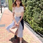 Ito Ohno Instagram – お気に入りのポレーヌのバッグと一緒に🌷
#私服