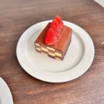 Ito Ohno Instagram - ハッピーバレンタイン💌 @cotta_corecleさんのレシピを見ながら サンセバスチャンケーキを初めて作ってみました🫶 #サンセバスチャンケーキ #手作りお菓子