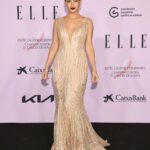Ivana Baquero Instagram - Gracias @elle_spain por organizar una noche tan importante y tan emotiva. Es fundamental poner el foco en la investigación y en el avance científico de enfermedades, y esta noche hemos unido fuerzas y compartido historias en la tercera edición de la gala solidaria "Elle Cancer Ball" en apoyo a la Asociación Española contra el Cáncer, y en honor a l@s glardond@s. Gracias también a @pronovias por contar conmigo y llevarme de la mano en una ocasión tan especial como ésta. Y por supuesto a mi super equipo de @bedelkatalent ¡sois lo más! 💕 👗: @pronovias 💆🏻‍♀️/💄: @kleykafe x @diorbeauty #ElleCancerBall