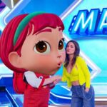 Ivana Baquero Instagram - España, no os perdáis el programa de @mapitve ésta noche (Jueves 8) en TVE a las 21:50 🤩 ¡Gracias @jandrotv , a mis fantásticos compis y al equipo por tantas risas!