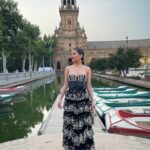 Ivana Baquero Instagram - Merci @dior for such an amazing week in Sevilla experiencing your #DiorCruise 2023 Core memory created ✨ And thank you @_._ka_._ for being the best at what you do ♥️