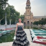 Ivana Baquero Instagram - Merci @dior for such an amazing week in Sevilla experiencing your #DiorCruise 2023 Core memory created ✨ And thank you @_._ka_._ for being the best at what you do ♥️