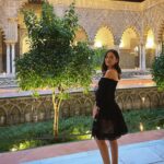 Ivana Baquero Instagram - About last night with @dior 🖤 #DiorCruise #Sevilla