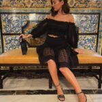 Ivana Baquero Instagram - About last night with @dior 🖤 #DiorCruise #Sevilla