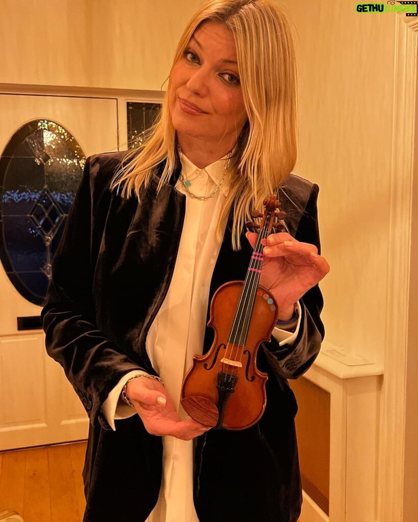 Ivana Miličević Instagram - So my boy had his first #suzuki #violin lesson today. This is not the smallest violin. How?