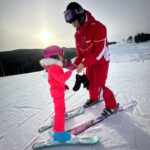 Ivana Surovcová Instagram - Rodinne lyzovanie😅🎿 #familyskiing #familytime