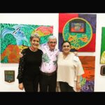 Ivonne Coll Instagram - Aqui con mis amigos y companeros Marilyn Pupo y el gran Julio Biaggi cuya exhibición de Pinturas seguira' hasta Dic 17 en el Centro de Estudios Avanzados del Caribe y PR en el Viejo San Juan. No se la pierdan! #arte #Teatro #nuestrotalento