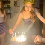 Izabela Vidovic Instagram – Turned 21 last week 🎂 Shout out to my friends for the inflatable crown 👑