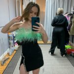 Izabela Vidovic Instagram – Most fun wardrobe fitting by far 👗 Excited to share what I’ve been filming (: