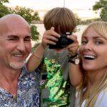 Izabella Scorupco Instagram - They say godsons take after their godmothers. Mimo already speaks far better Swedish than I do... Well done fairy God ladies @waesenberg @sussiel1 🧚🏼‍♂️💓