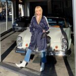 Izabella Scorupco Instagram – My “Classic Car” look #zoolander