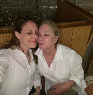 J. Smith-Cameron Instagram - Reunited with my darling clever warm-hearted and lovely Natalie Gold. We met actually doing a PLAY, #PeaceForMaryFrancis by #LilyThorne , directed by #Lila Neugebauer) it was right after S1 of some TV show. Anyway it was a PLAY, It is NOT STREAMING). The point is: I LOVE NATALIE GOLD❤️
