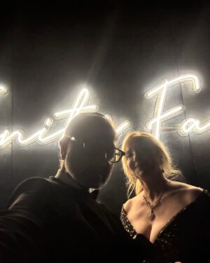 J. Smith-Cameron Instagram - Thrilled to be at THE #vanityfair party last night. Great to see old friends and also to meet so many fascinating people I have admired from afar