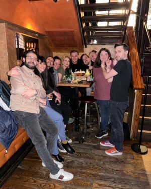 J. Smith-Cameron Instagram - Honestly, Kieran, one of these days your fingers are gonna get stuck this way.
when #KingColeBar is not available, make lemonade. (or something like that)
