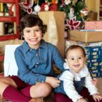 Júlia Belard Instagram - Natal 2023 round 1, o nosso menino Jesus e seu irmão! Um Santo Natal para todos ❤️
