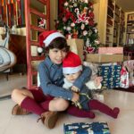Júlia Belard Instagram - Natal 2023 round 1, o nosso menino Jesus e seu irmão! Um Santo Natal para todos ❤️