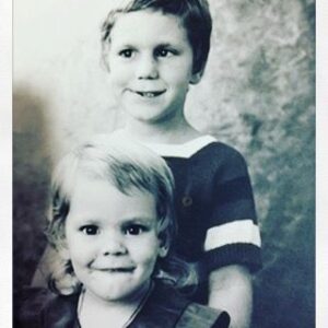 Jacinda Barrett Instagram - What had we just ingested? I look like I’ve seen a #doublerainbow And as for my brother.....clearly he is #highasakite.  I welcome captions. Please help me.
