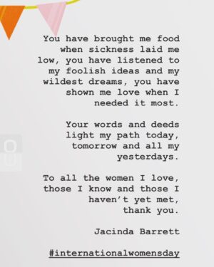 Jacinda Barrett Instagram - #internationalwomensday