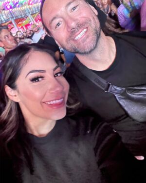 Jackie Ibarra Instagram - Mom & Dad night out! @lifeisbeautiful ⚡️