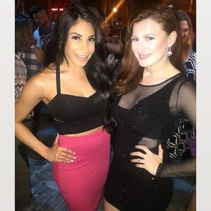Jackie Ibarra Instagram - Hanging out with the best! Love you @rachelereillyvillegas! Thank you for an amazing cast party!!! @theamazingrace_cbs @cbs_bigbrother #BigBrother #BB17 #BB12 #BB13 #AmazingRace #TAR26 #TAR20 #TAR24Allstars #CBS #Finale 😘🏡🌎❤️👑